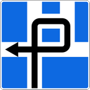 Знак 6.9.3 - Схема движения