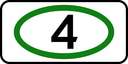 Знак 8.25 - Экологический класс транспортного средства